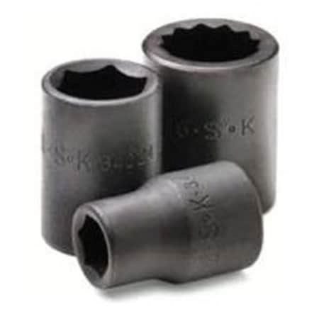 Homepage SK 34038.5 Drive- 6 Point Standard Fractional Impact Socket- 1.18 HO703856